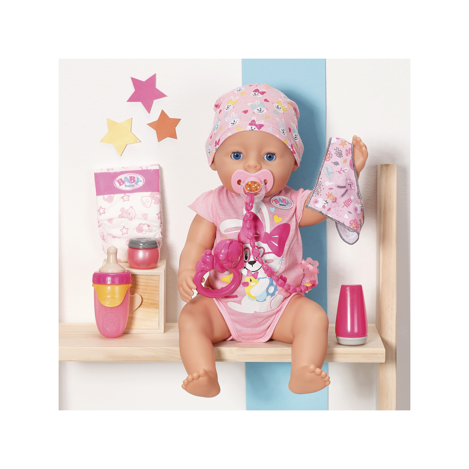 Аксессуар к кукле Zapf Baby Born - Нежная забота с волшебной пустышкой (832851) изображение 6