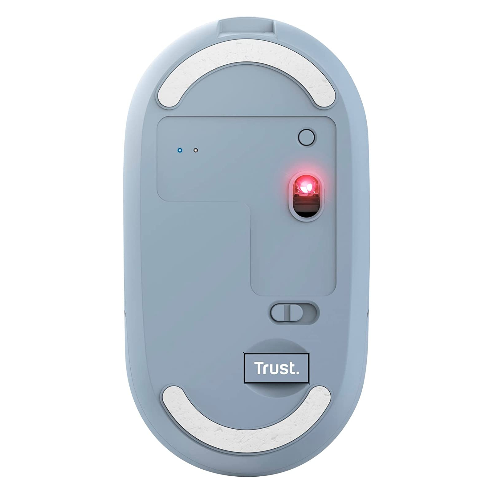Мишка Trust Puck Wireless/Bluetooth Silent Blue (24126) зображення 3