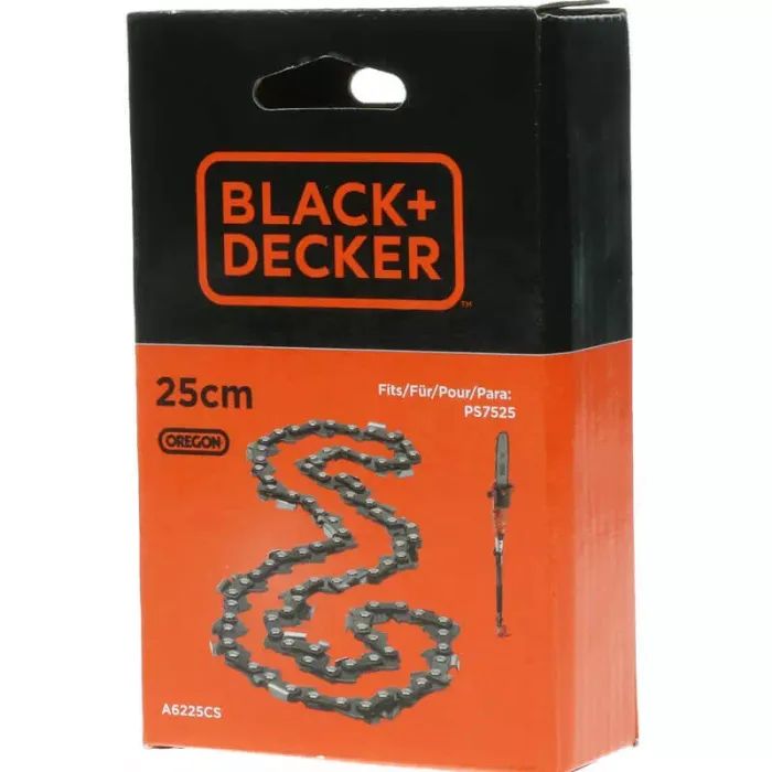 Цепь Black&Decker 3/8", 1.3 мм, 40 звеньев, длина 10"/25 см (A6225CS) изображение 2
