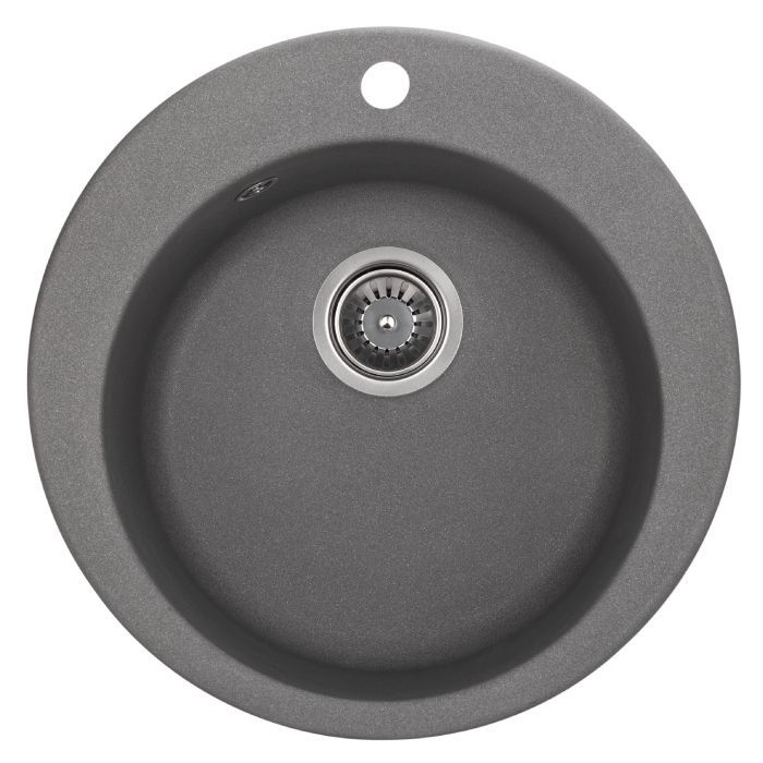 Мийка кухонна GRANADO VITORIA black shine (gr0101)