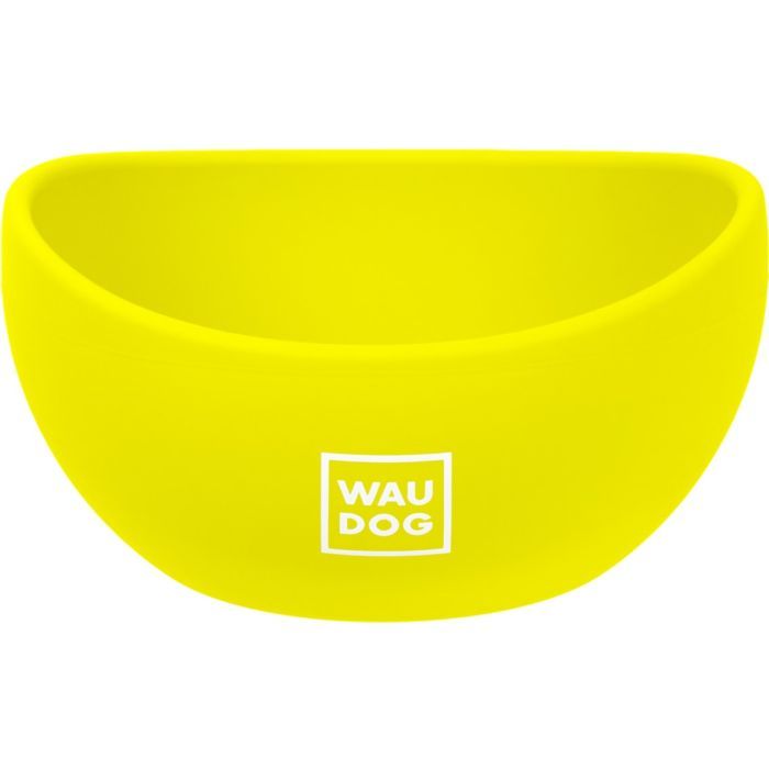 Посуда для кошек WAUDOG Silicone Миска 250 мл желтая (50818) изображение 4