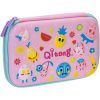 Пенал Cool For School 1 отделение с органайзером розовый (QT-5675-Pink)