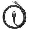 Дата кабель USB 2.0 AM to USB-C 2.0m 2A Gray-Black Baseus (CATKLF-CG1)