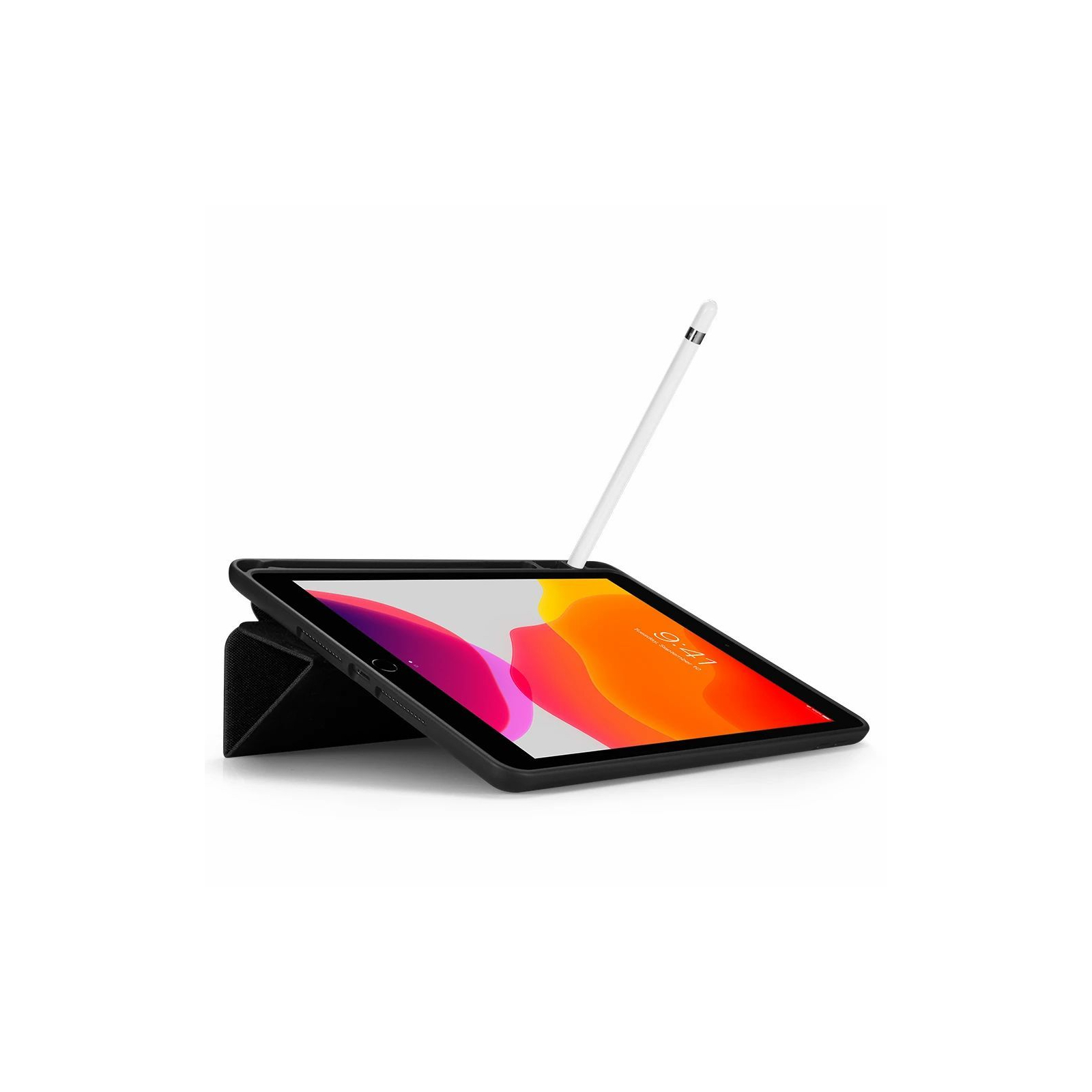 Чехол для планшета Spigen Apple iPad 10.2" (2021-2020-2019) Urban Fit, Black (ACS01060) изображение 8