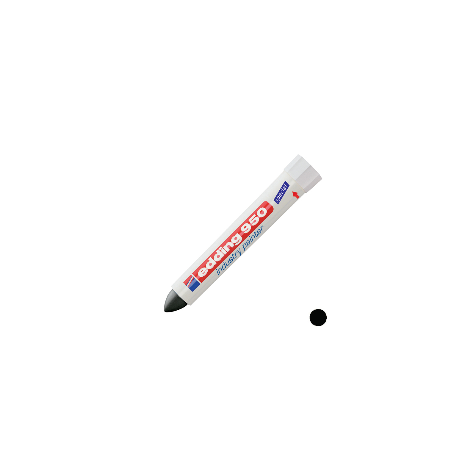 Маркер Edding Спеціальний промисловий маркер-паста Industry Painter 950 10 мм Чорний (e-950/01) зображення 2