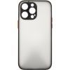 Чехол для мобильного телефона Dengos Matte iPhone 14 Pro Max (black) (DG-TPU-MATT-126)