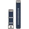 Ремінець до смарт-годинника Garmin MARQ, QuickFit 22m, Jacquard Weave Nylon Strap, Indigo (010-12738-02) зображення 2