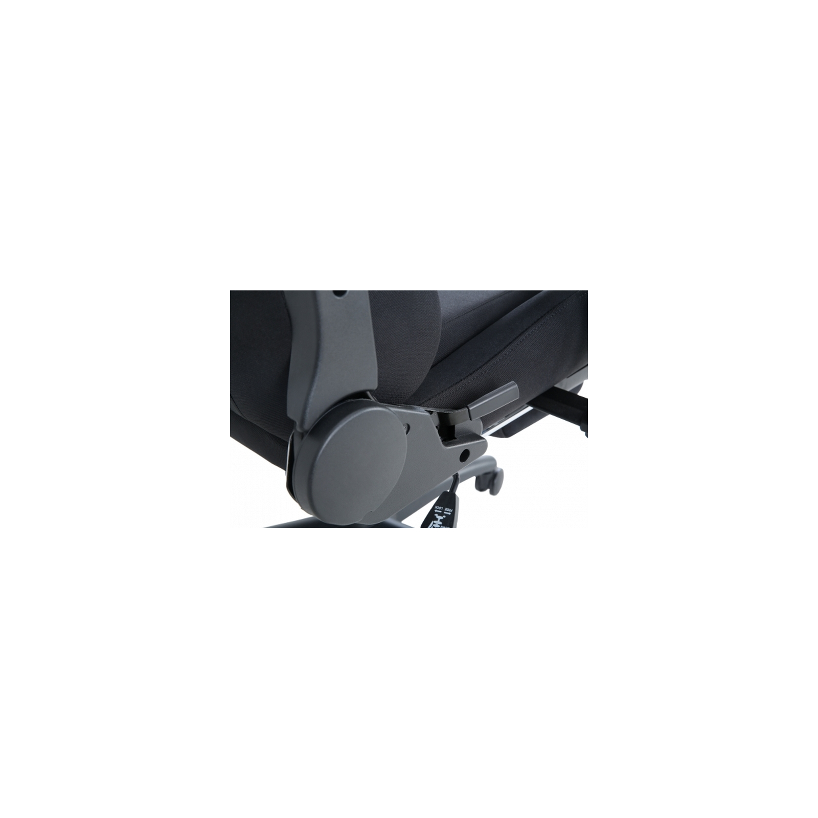 Кресло игровое GT Racer X-2534-F Gray/Black Suede (X-2534-F Fabric Gray/Black Suede) изображение 11