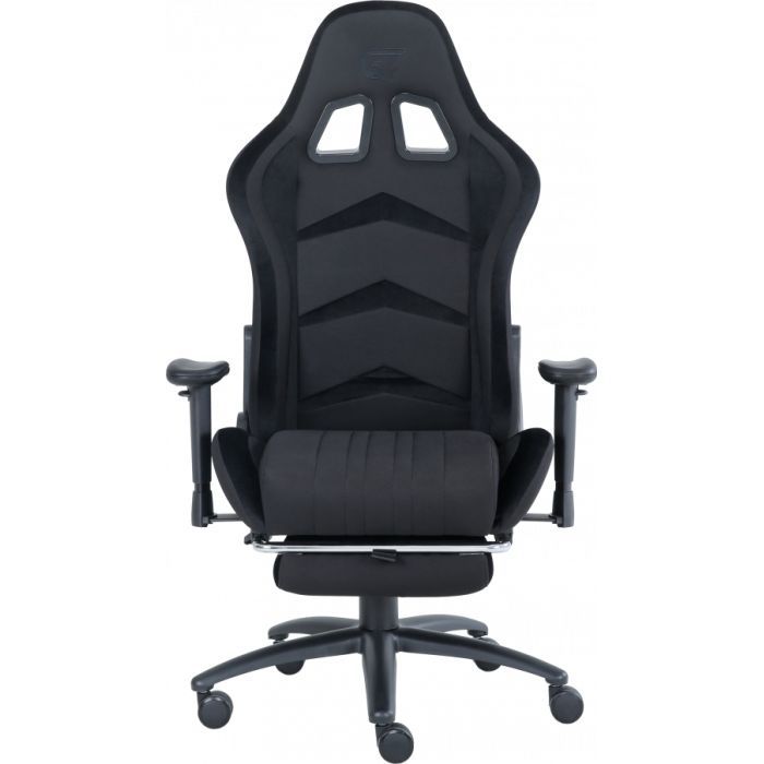 Крісло ігрове GT Racer X-2534-F Gray/Black Suede (X-2534-F Fabric Gray/Black Suede) зображення 3