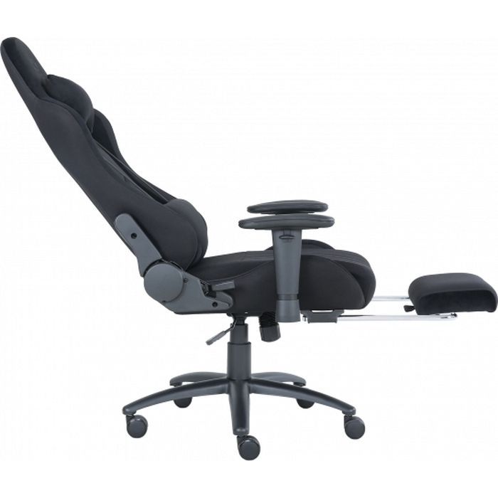 Крісло ігрове GT Racer X-2534-F Gray/Black Suede (X-2534-F Fabric Gray/Black Suede) зображення 6
