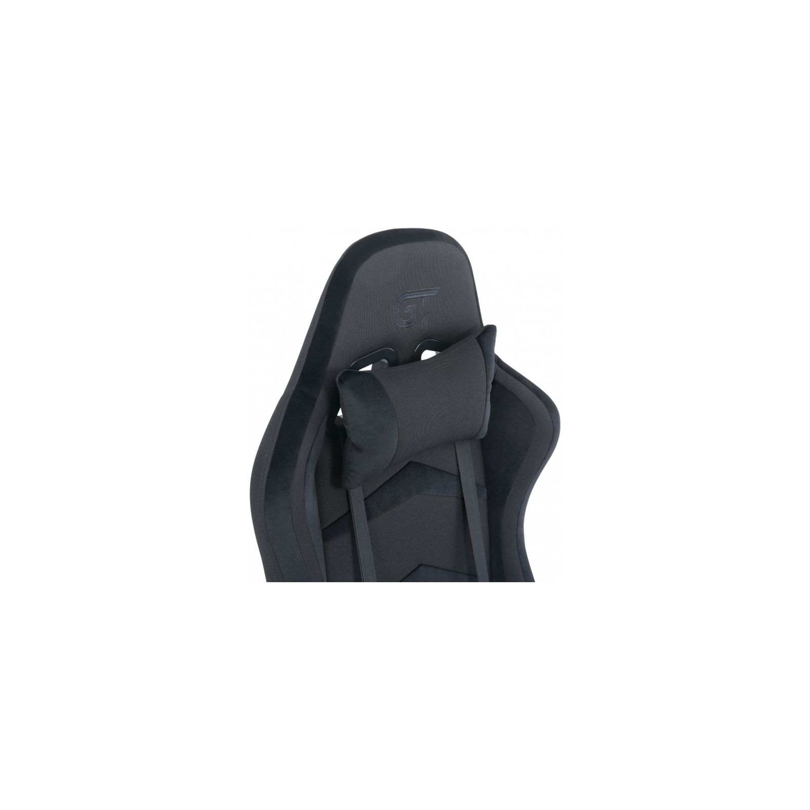 Кресло игровое GT Racer X-2534-F Gray/Black Suede (X-2534-F Fabric Gray/Black Suede) изображение 7