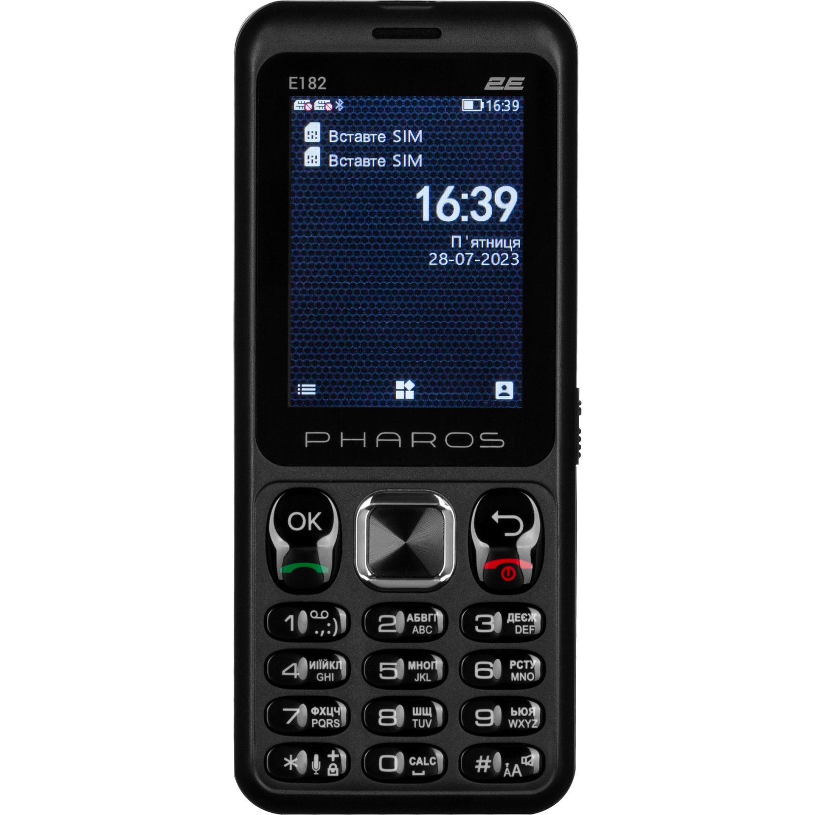 Мобильный телефон 2E E182 Black (688130245234) изображение 2