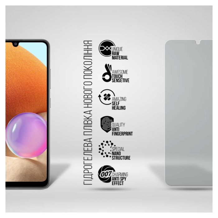 Плівка захисна Armorstandart Anti-spy Samsung A32 (A325) (ARM69750) зображення 2