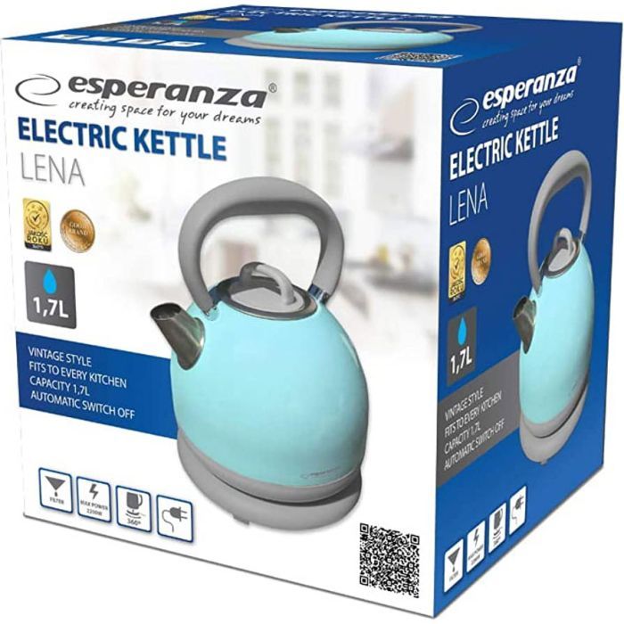 Електрочайник Esperanza EKK030B зображення 2