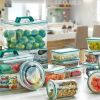 Пищевой контейнер Irak Plastik Fresh прямокутний 1 л 2 відсіки (5240) изображение 5