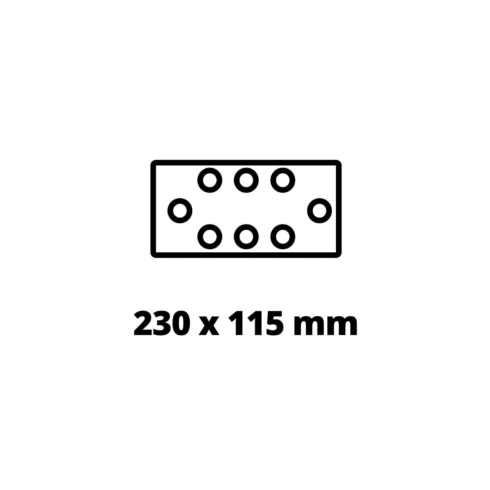Шлифовальная машина Einhell TE-OS 18/230 Li - Solo, PXC, 18В, 230х115 мм (без АКБ и ЗУ) (4460720) изображение 7