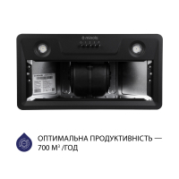 Витяжка кухонна Minola HBI 52022 BL 700 LED зображення 3