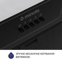 Витяжка кухонна Minola HBI 52022 BL 700 LED зображення 6
