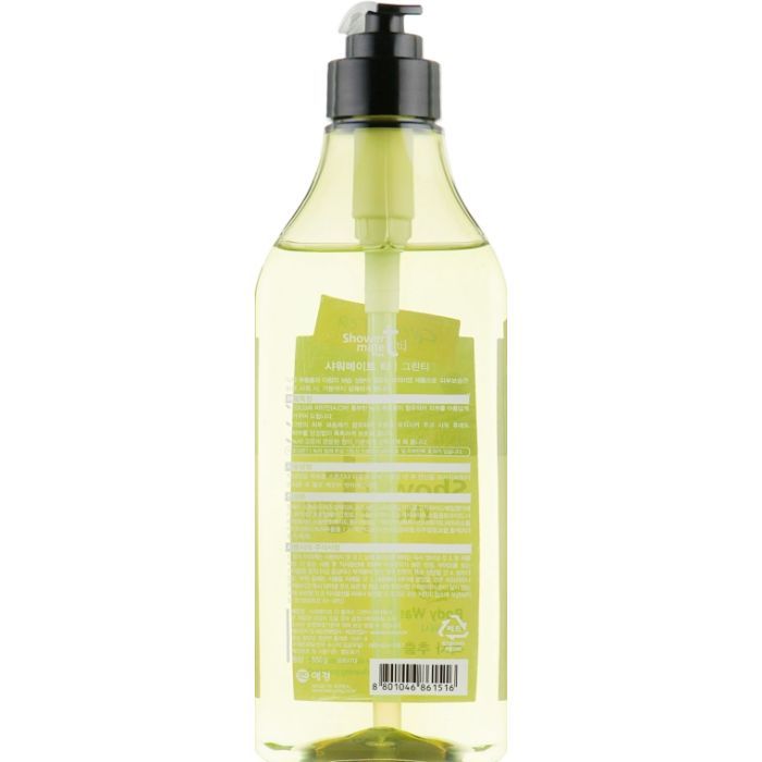 Гель для душа KeraSys Shower Mate Green Tea 550 мл (8801046861516) изображение 2