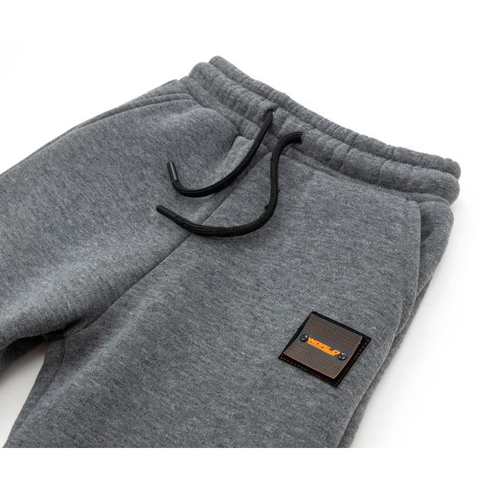 Штаны детские Cloise спортивные флисовые (CL0155019-140B-gray) изображение 3