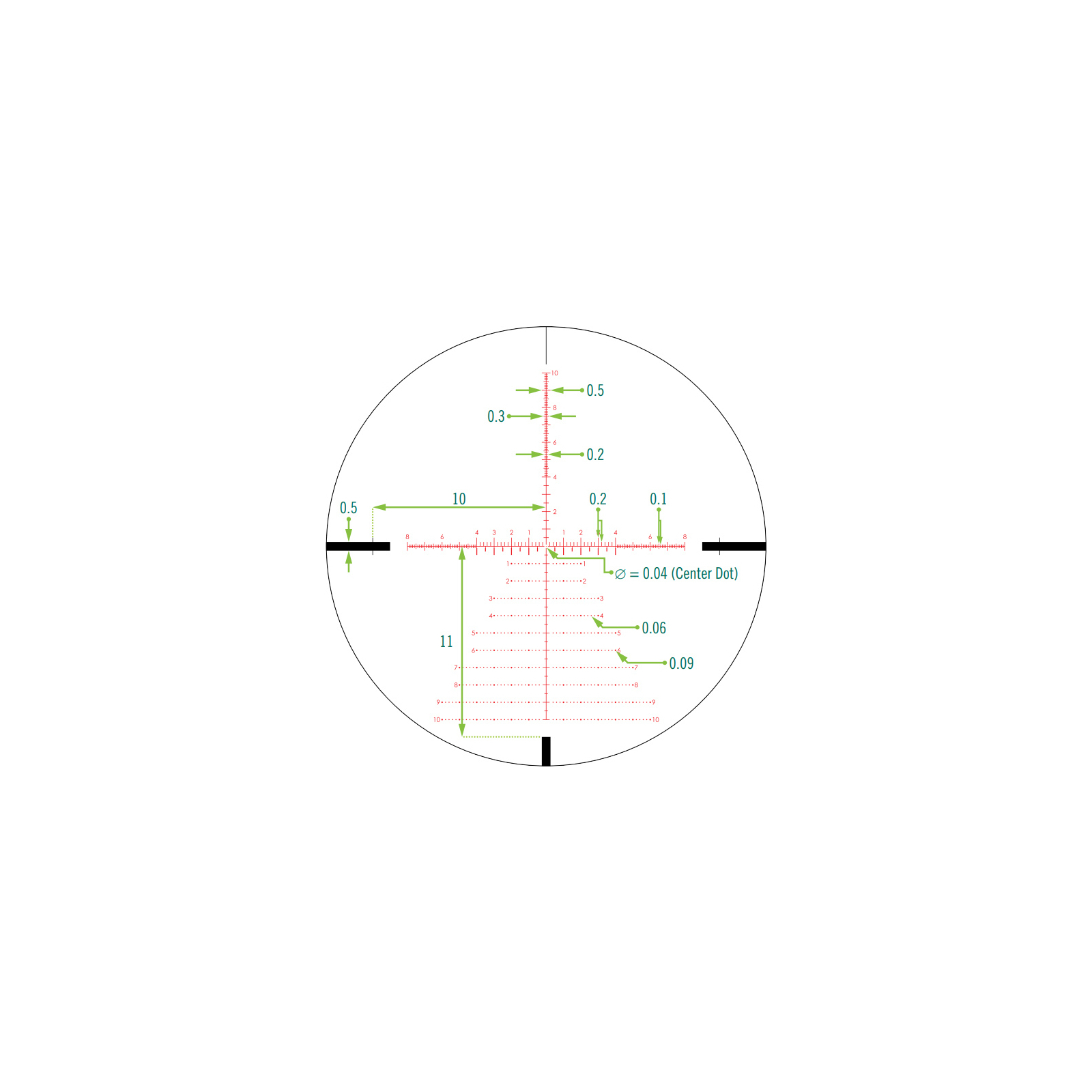 Оптичний приціл Vortex Strike Eagle 3-18x44 FFP сітка EBR-7C c підсвічуванням (SE-31802) зображення 6