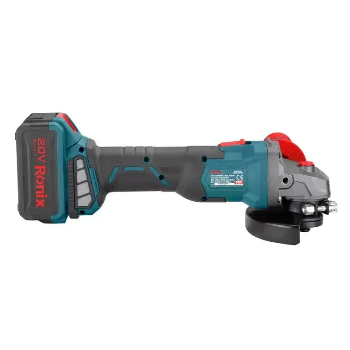 Шлифовальная машина Ronix аккумуляторная 20В, 4Ah х 2 (8901K) изображение 3