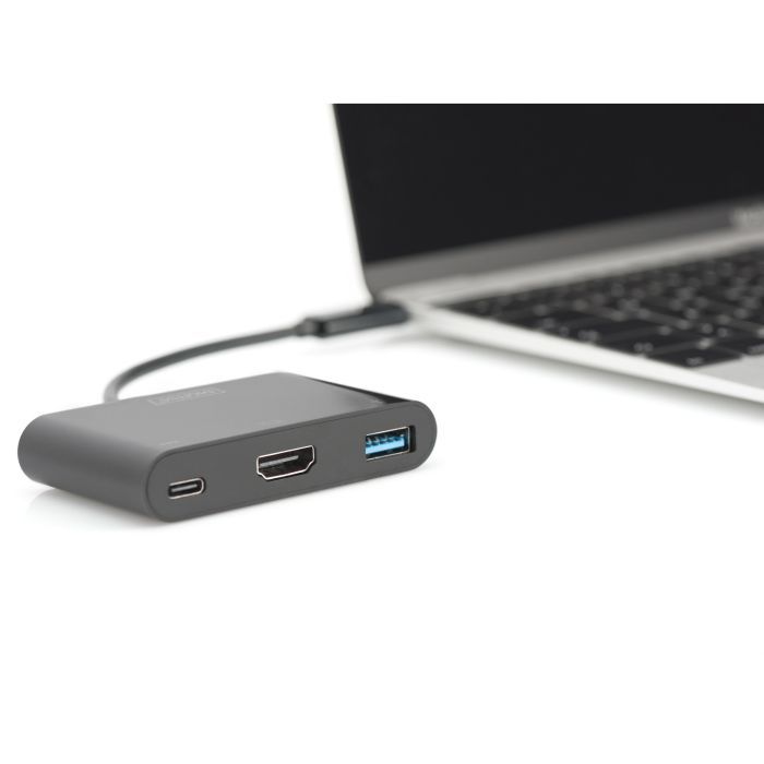 Переходник USB-C to HDMA 2xUSB Digitus (DA-70855) изображение 6