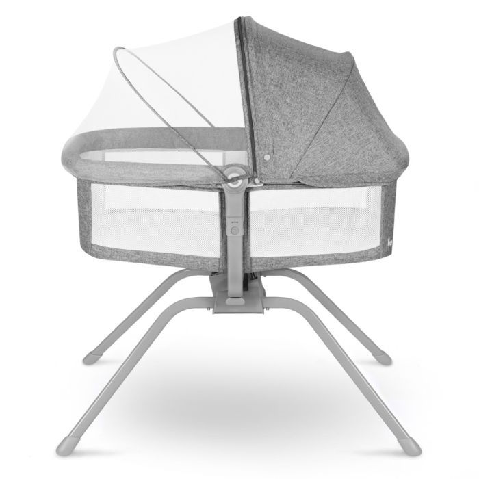 Кроватка Lionelo приставная Malin Grey Stone (LO-MALIN GREY STONE) изображение 3