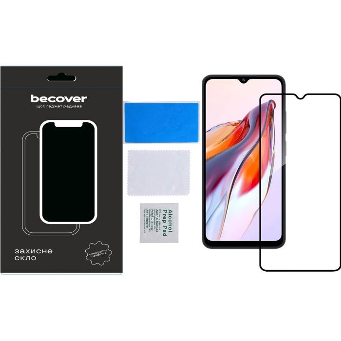 Скло захисне BeCover Tecno Spark 10C (KI5k) Black (709747) зображення 3