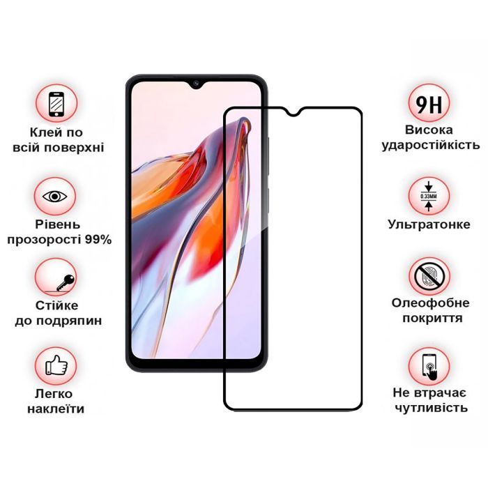 Скло захисне BeCover Tecno Spark 10C (KI5k) Black (709747) зображення 4