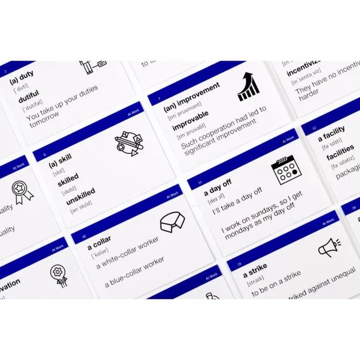 Навчальний набір English Student Картки для вивчення англійської мови Bussiness English, українська (41315776) зображення 3