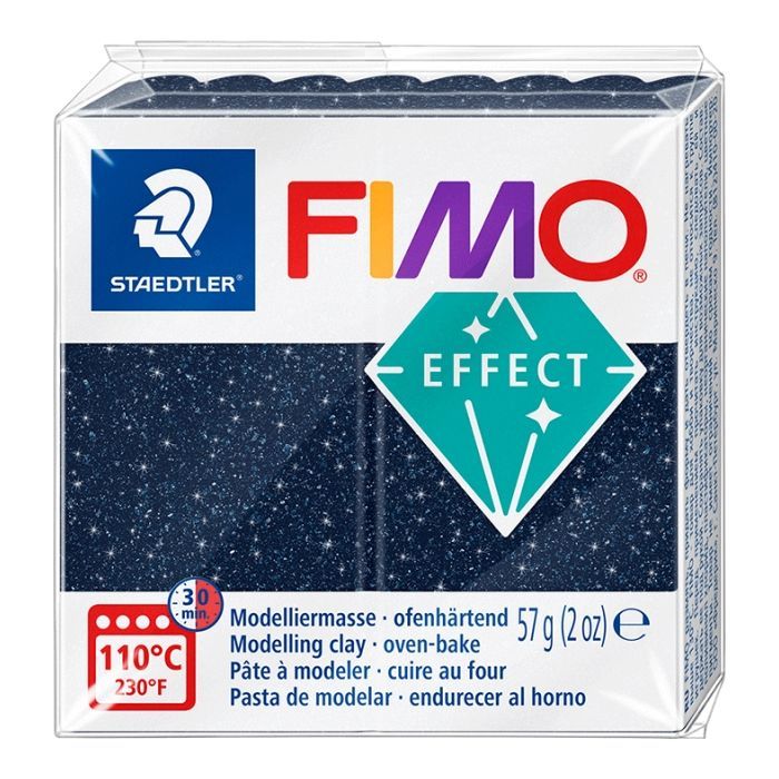 Пластика Fimo Effect, Синя галактика, 57 г (4007817096420)