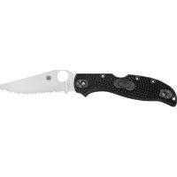 Нож Spyderco Strech 2 XL Serrated Black (C258SBK) > цены в Киеве и Украине Нож Spyderco Strech 2 XL Serrated Black (C258SBK)