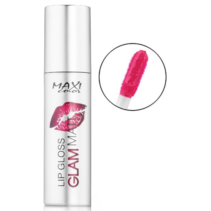Помада для губ Maxi Color Lip Gloss Glam Matt 03 - Оксамитова троянда (4823097100943)