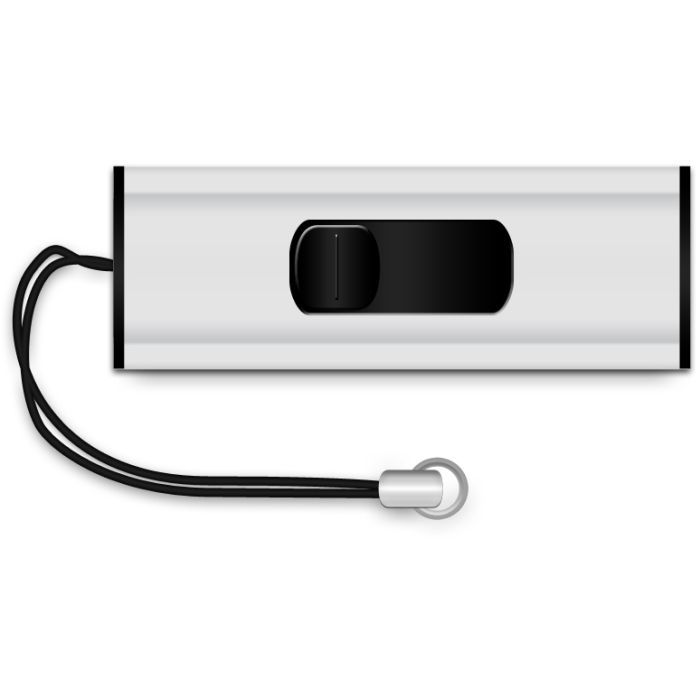 USB флеш накопитель Mediarange 32GB Black/Silver USB 3.0 (MR916) изображение 2