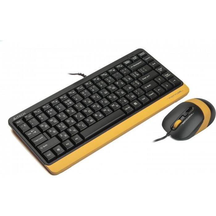Комплект A4Tech F1110 USB Bumblebee (F1110 Bumblebee) изображение 3