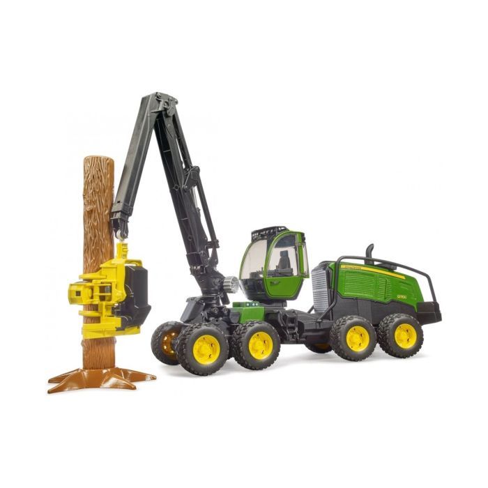 Спецтехніка Bruder Харвестер John Deere 1270G з 1 колодою (02135) зображення 4