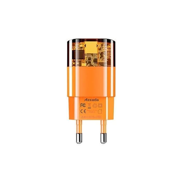 Зарядний пристрій Proda Azeada PD-A88 33W GAN Orange (PD-A88-OR) зображення 2