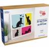 Набір для творчості Rosa Talent 3D 4 Cats ДВП ґрунтоване, 3 шари, 30 х 30 см (4823098528883) зображення 3
