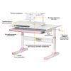 Парта ErgoKids з полицею Pink (TH-310 W/PN + BD-S30 PN) зображення 2