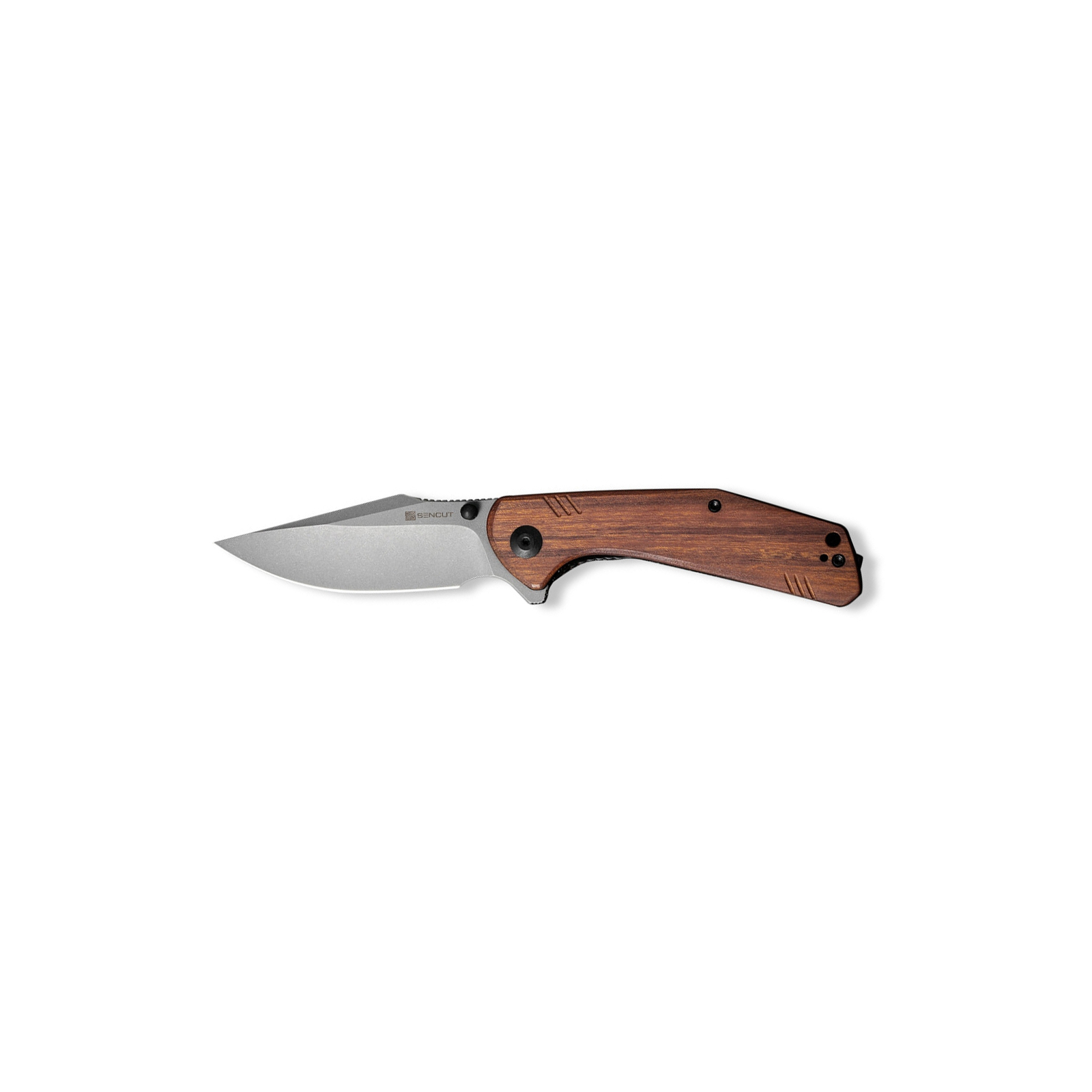 Нож Sencut Actium Stonewash Wood (SA02F)