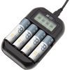 Зарядное устройство для аккумуляторов PowerPlant PP-UN4 (AA, AAA / input microUSB DC 5V/2A) (PP-UN4) изображение 2