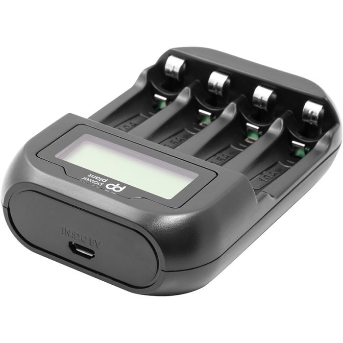 Зарядное устройство для аккумуляторов PowerPlant PP-UN4 (AA, AAA / input microUSB DC 5V/2A) (PP-UN4) изображение 4