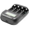Зарядное устройство для аккумуляторов PowerPlant PP-UN4 (AA, AAA / input microUSB DC 5V/2A) (PP-UN4) изображение 4