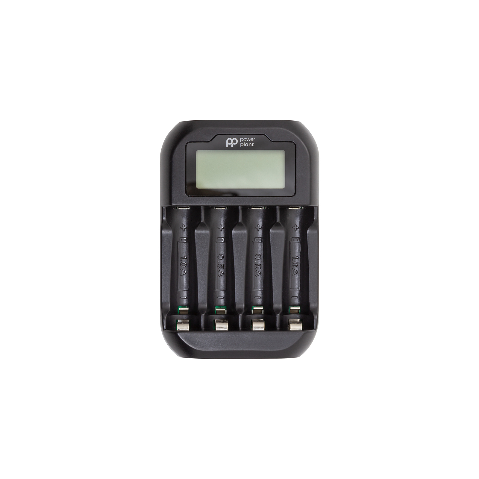 Зарядний пристрій для акумуляторів PowerPlant PP-UN4 (AA, AAA / input microUSB DC 5V/2A) (PP-UN4)