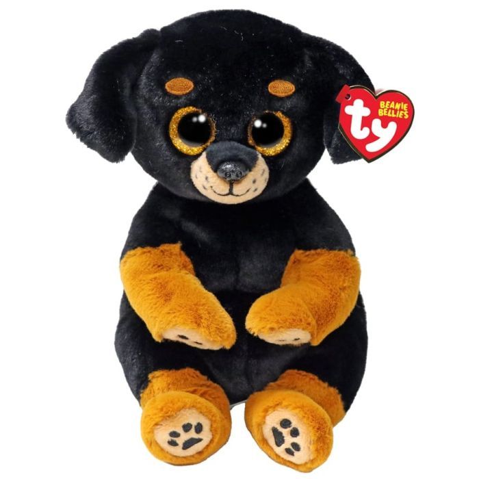 М'яка іграшка Ty Beanie bellies Пес ROTTWEILER 25 см (41290)