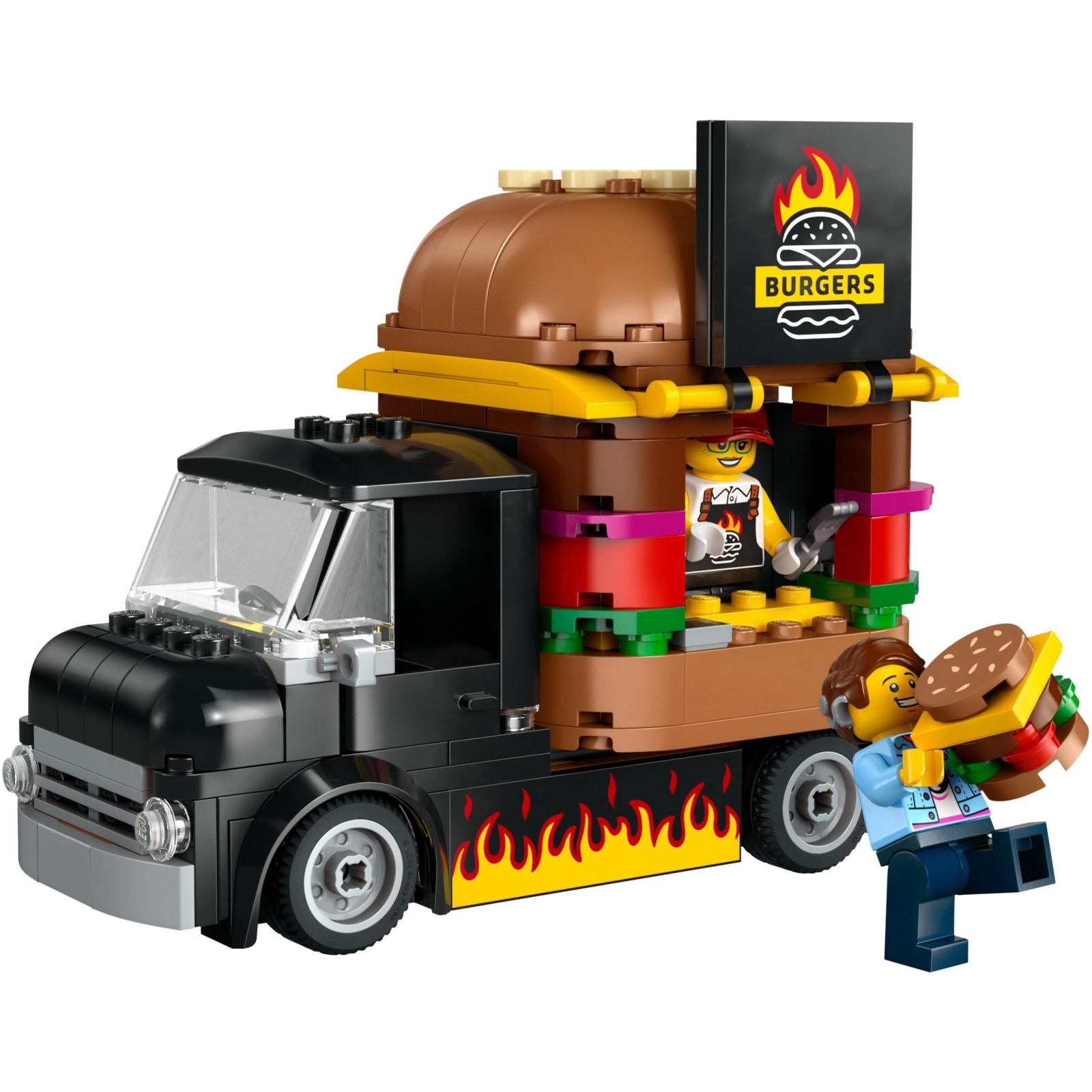 Конструктор LEGO City Вантажівка з гамбургерами 194 деталей (60404) зображення 2