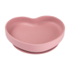 Тарелка детская Canpol babies Сердце силиконовое - розовое (80/309_pin)