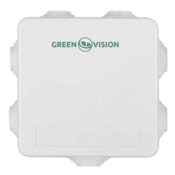 Розподільча коробка Greenvision G85х85х50 IP65
