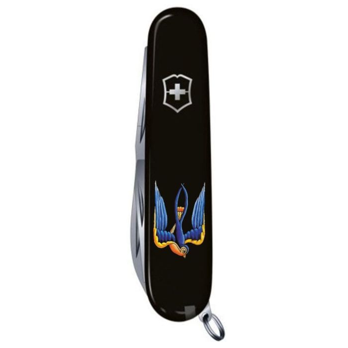 Нож Victorinox Climber Ukraine Тризуб-Ластівка (1.3703.3_T1230u) изображение 4